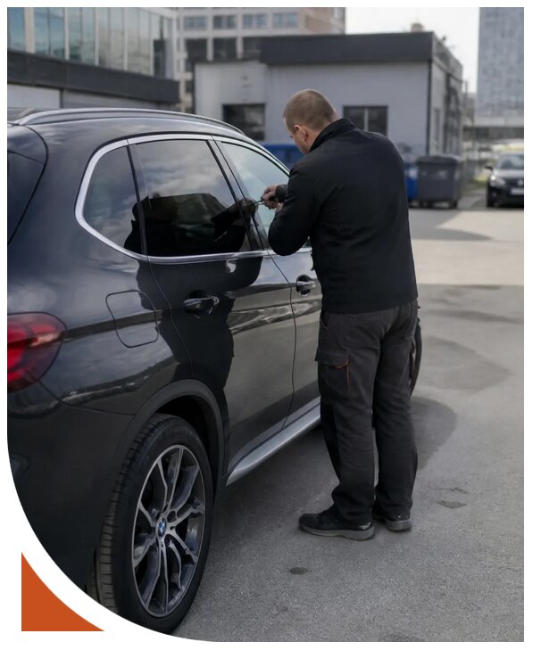 Вскрытие автомобиля БМВ в Глазове от 2551 р. | Разлок-Глз